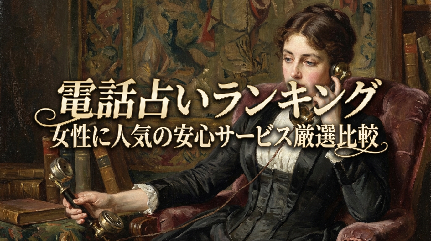 電話占いランキング女性に人気の安心サービス厳選比較