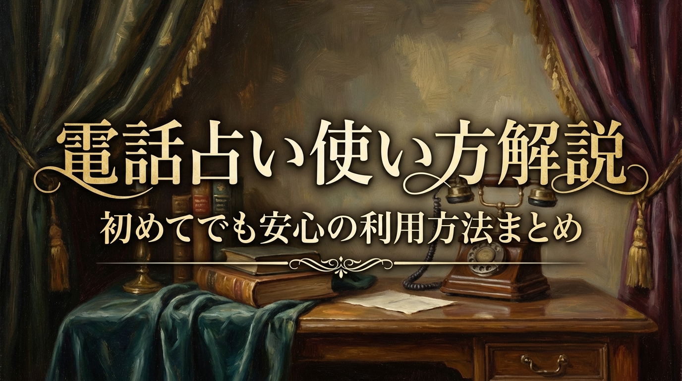 電話占い使い方解説初めてでも安心の利用方法まとめ