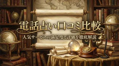電話占い口コミ比較人気サービスの満足度と評価を徹底解説