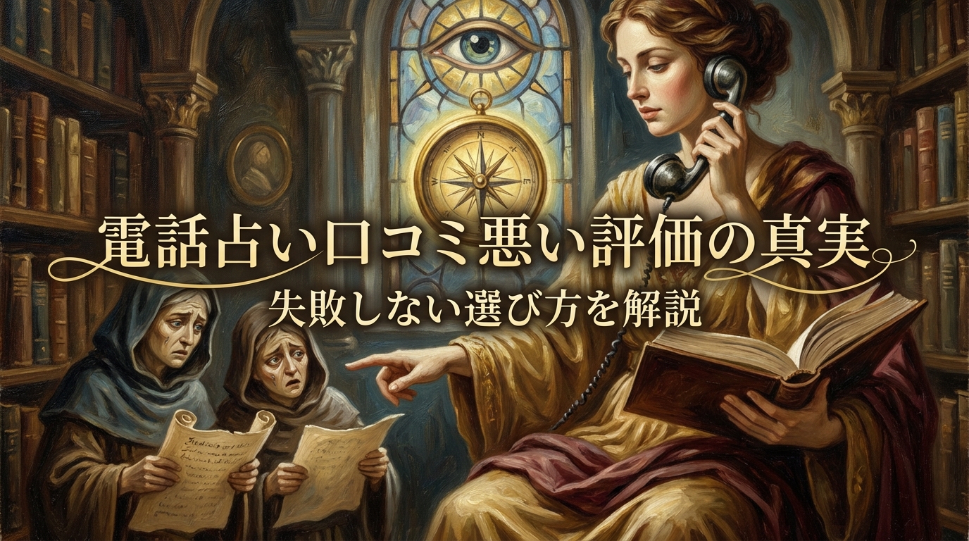 電話占い口コミ悪い評価の真実失敗しない選び方を解説