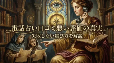 電話占い口コミ悪い評価の真実失敗しない選び方を解説