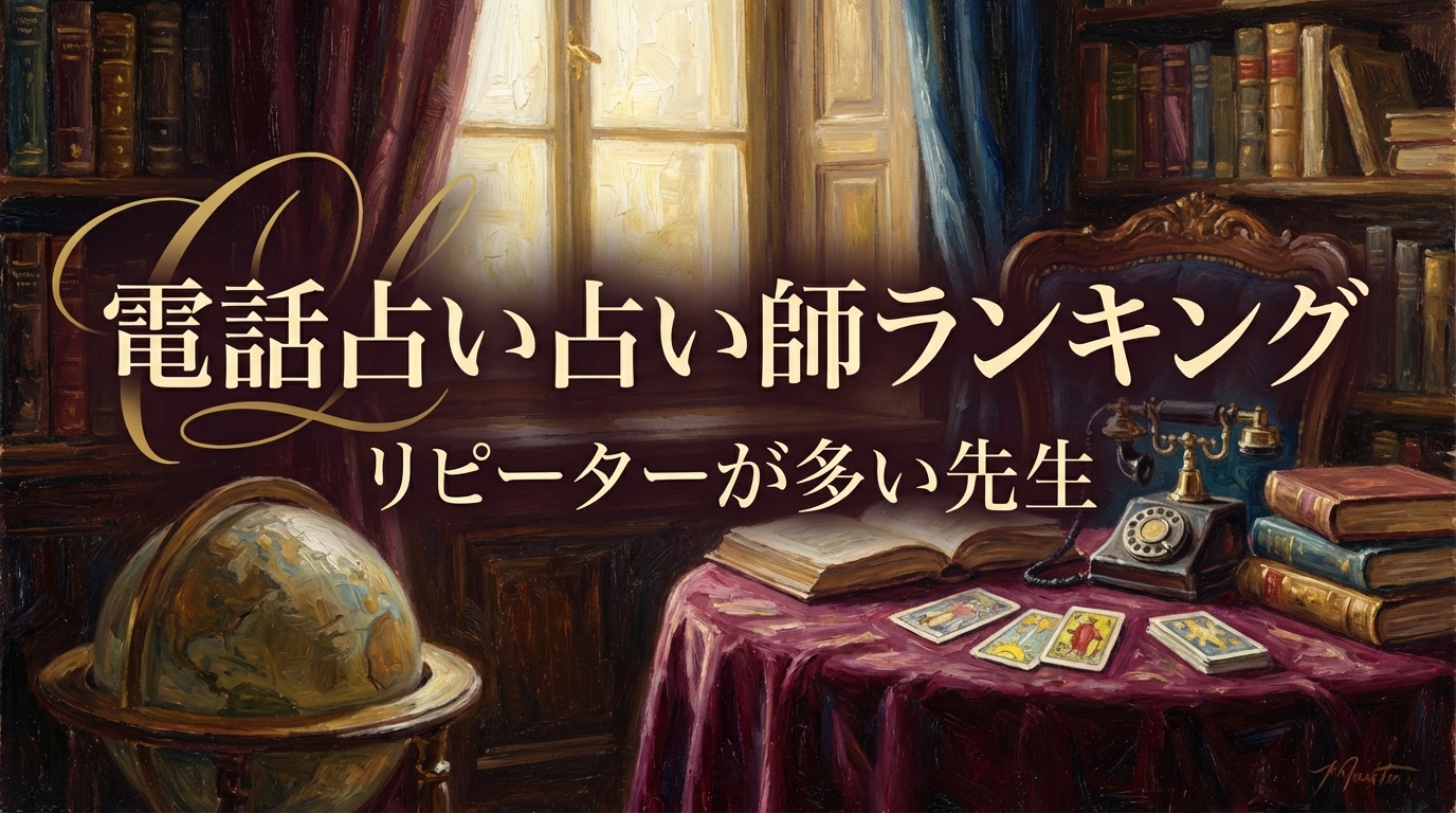 電話占い占い師ランキングリピーターが多い先生
