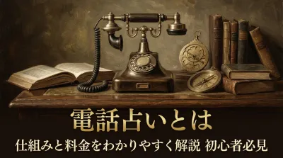 電話占いとは仕組みと料金をわかりやすく解説初心者必見