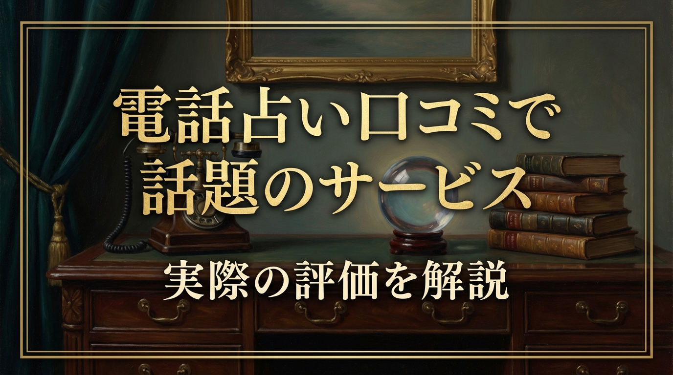電話占い口コミで話題のサービス実際の評価を解説