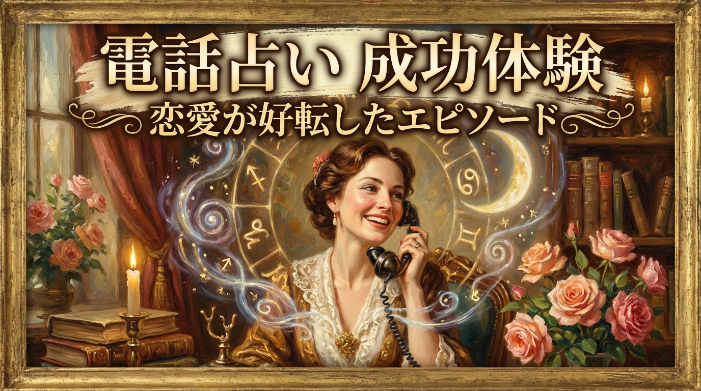 電話占い占い師体験談恋愛が好転した成功エピソード
