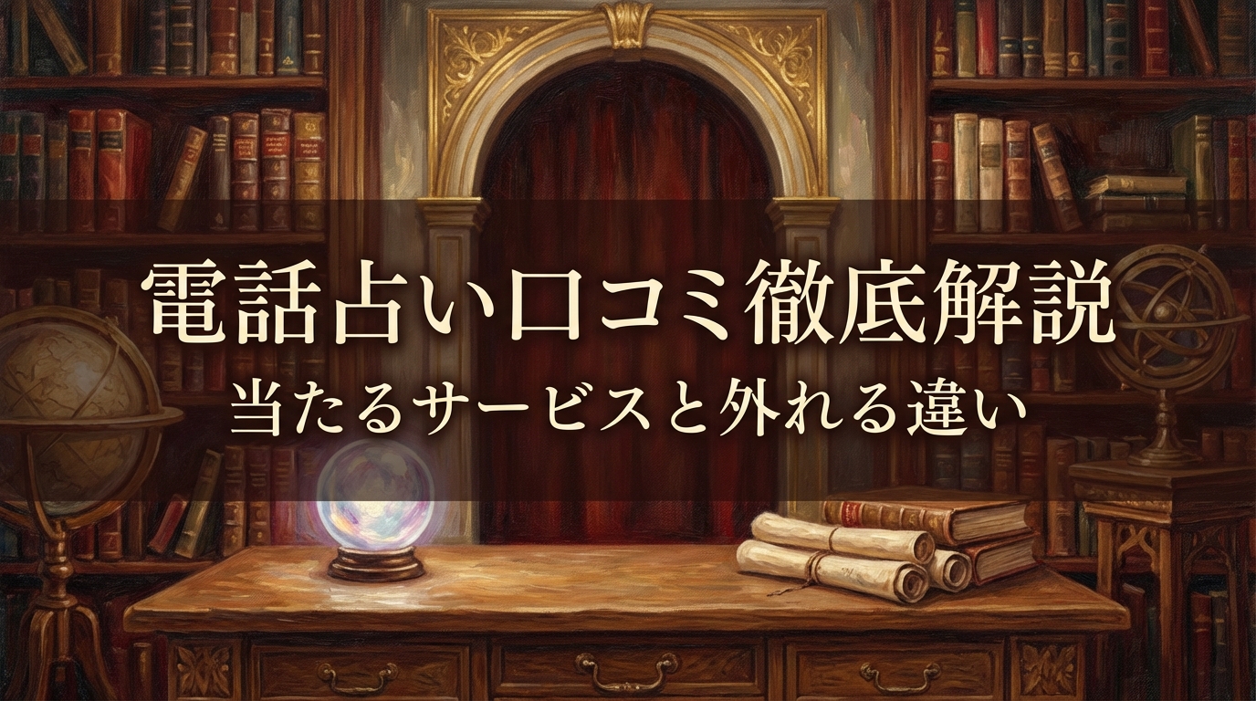 電話占い口コミ徹底解説当たるサービスと外れる違いとは