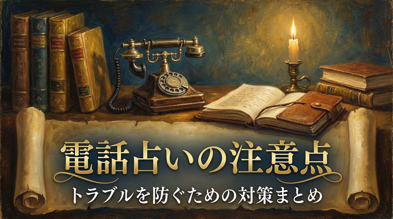 電話占いの注意点トラブルを防ぐための対策まとめ