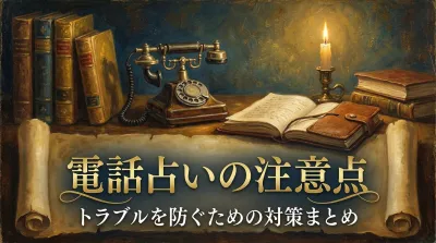 電話占いの注意点トラブルを防ぐための対策まとめ