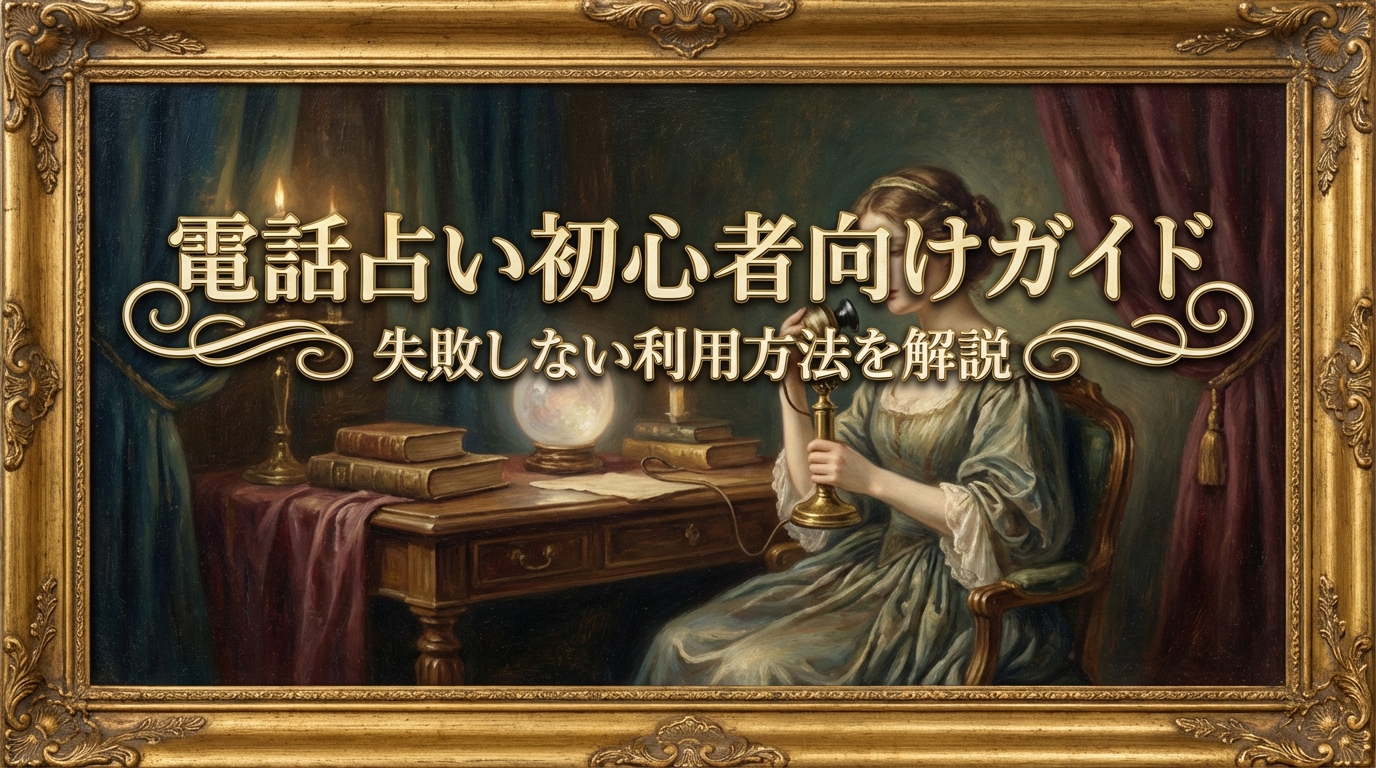 電話占い初心者向けガイド失敗しない利用方法を解説