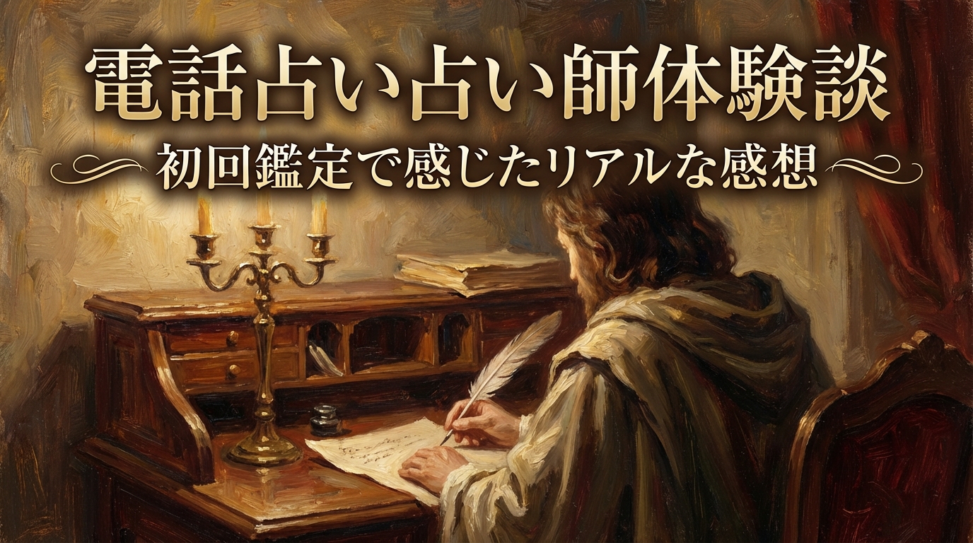 電話占い占い師体験談初回鑑定で感じたリアルな感想