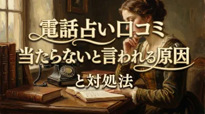 電話占い口コミ当たらないと言われる原因と対処法