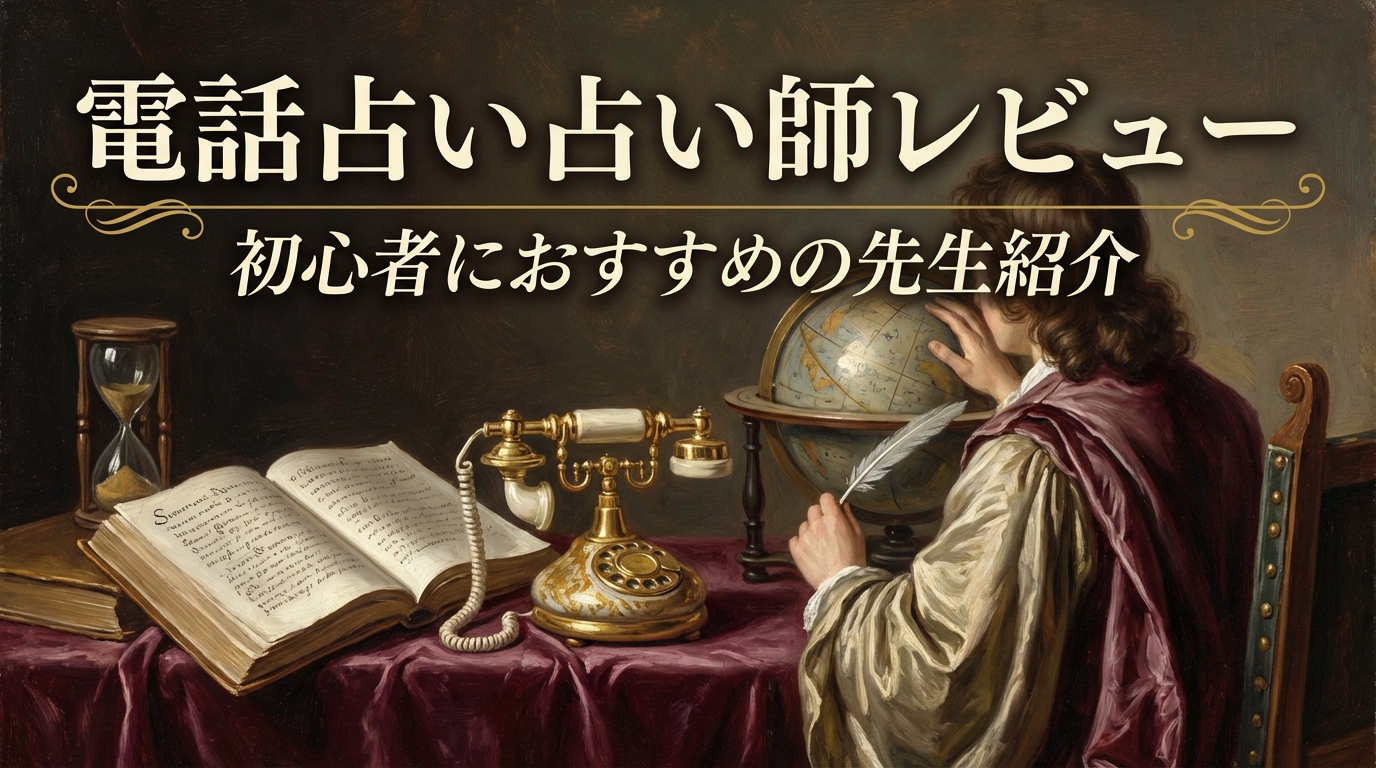 電話占い占い師レビュー初心者におすすめの先生紹介