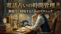 電話占いの時間管理無駄なく利用するためのテクニック
