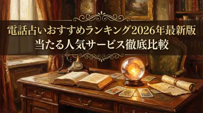 電話占いおすすめランキング2026年最新版当たる人気サービス徹底比較