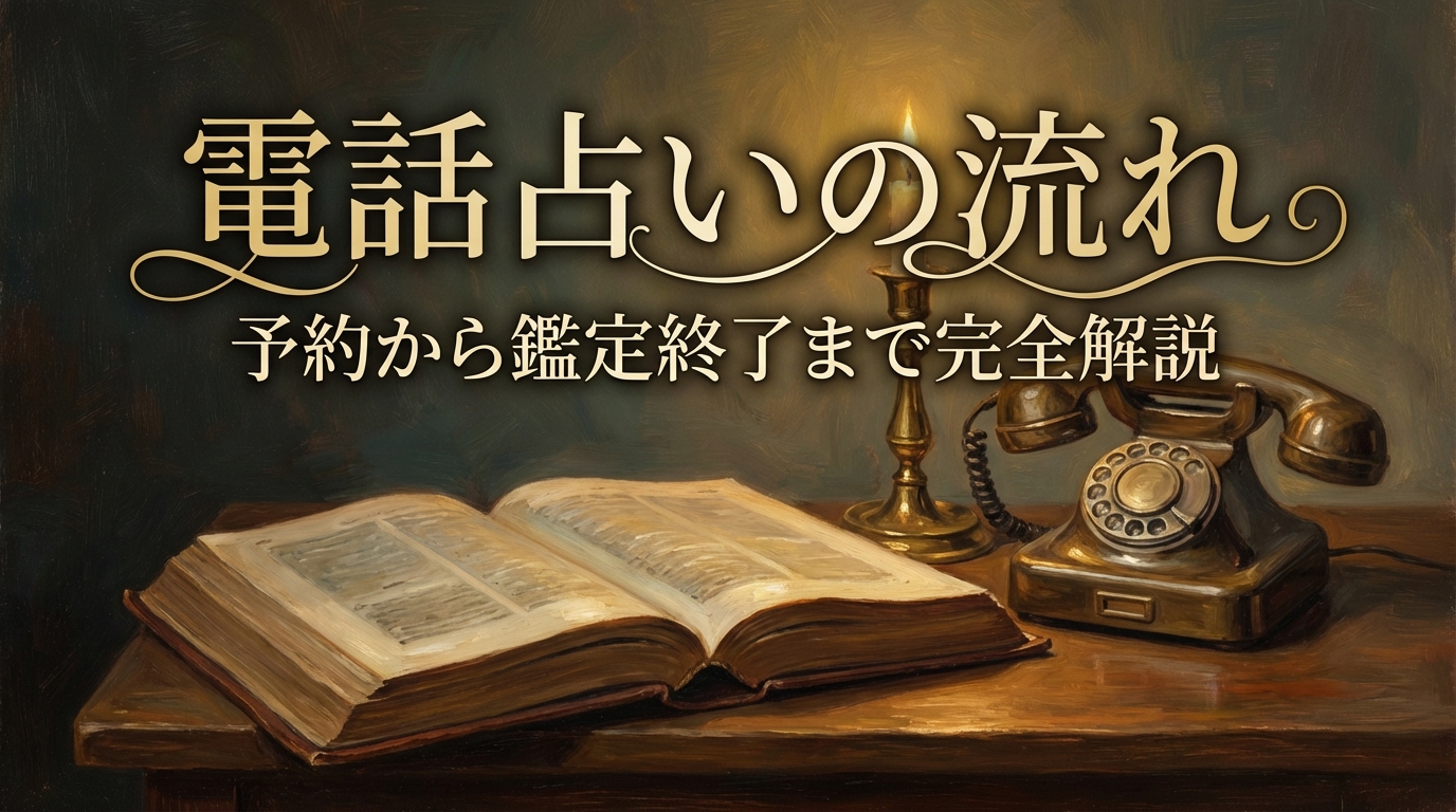 電話占いの流れ予約から鑑定終了まで完全解説