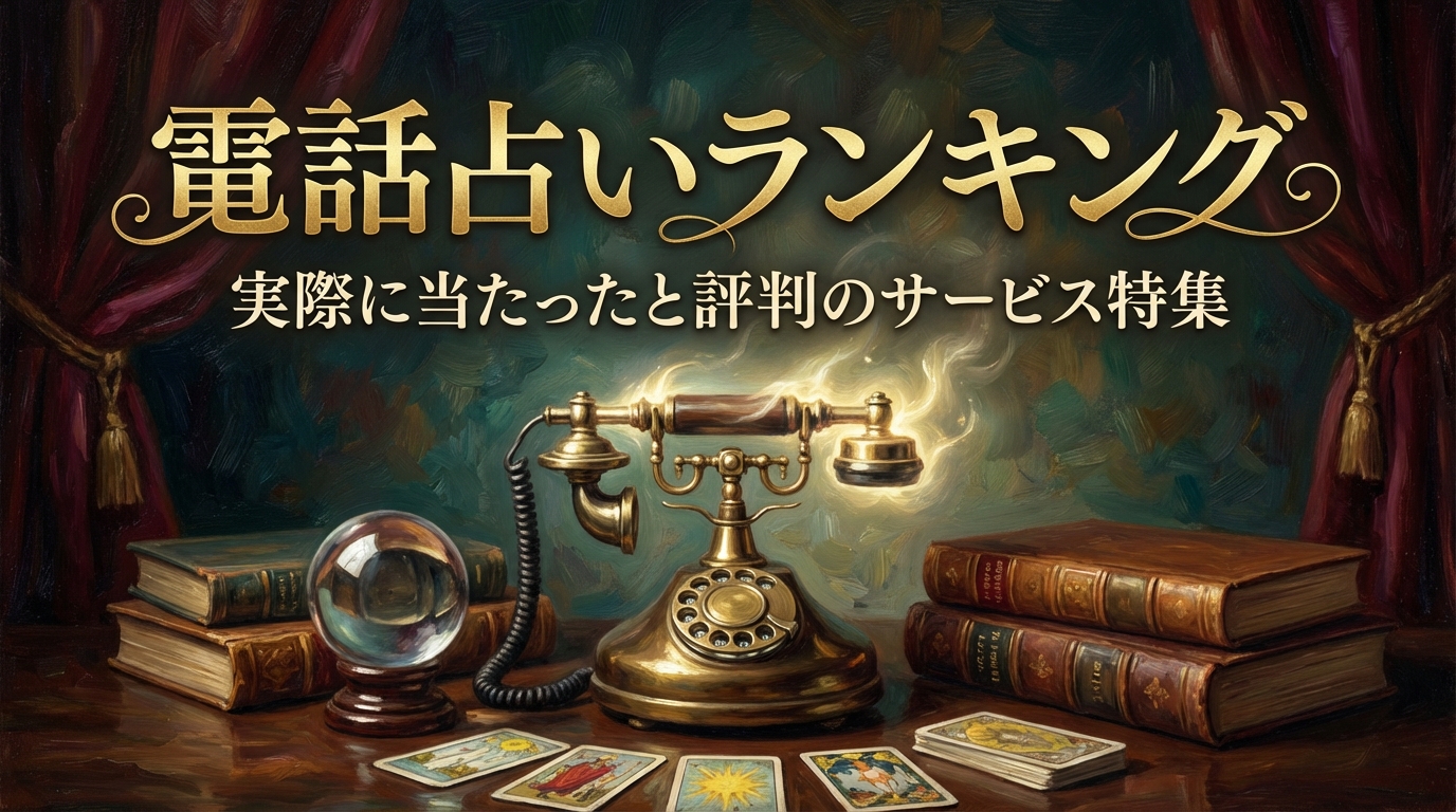 電話占いランキング実際に当たったと評判のサービス特集