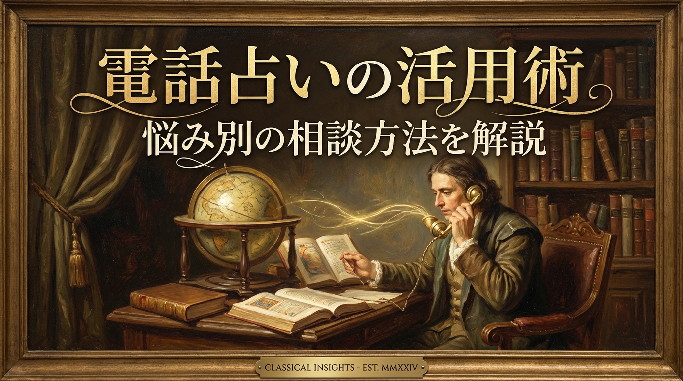 電話占いの活用術悩み別の相談方法を解説