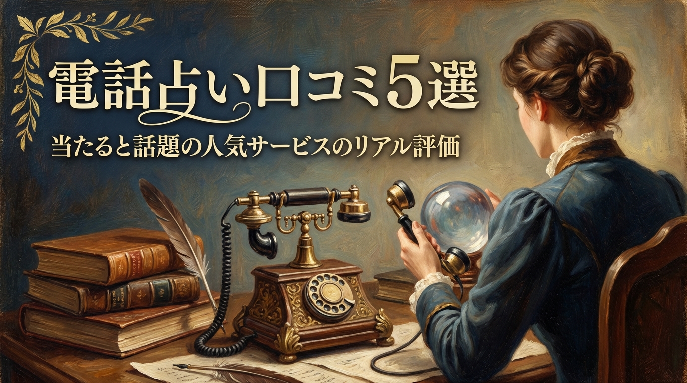 電話占い口コミ5選当たると話題の人気サービスのリアル評価