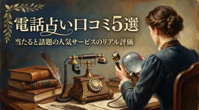 電話占い口コミ5選当たると話題の人気サービスのリアル評価