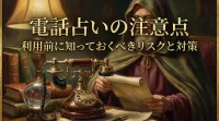 電話占いの注意点利用前に知っておくべきリスクと対策