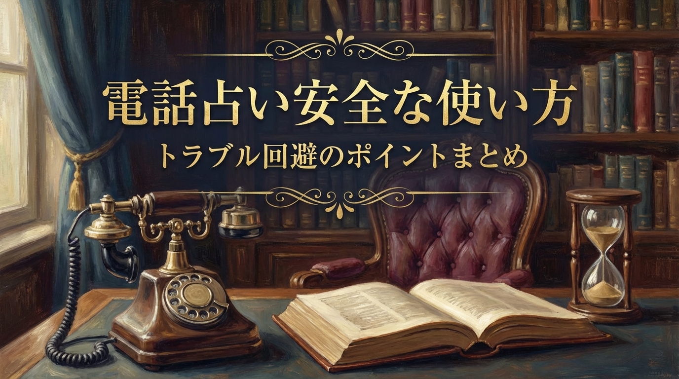 電話占い安全な使い方トラブル回避のポイントまとめ
