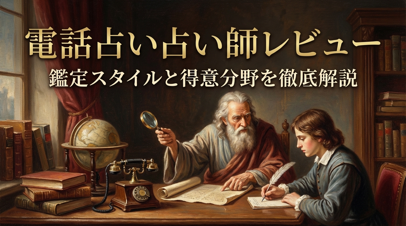 電話占い占い師レビュー鑑定スタイルと得意分野を徹底解説