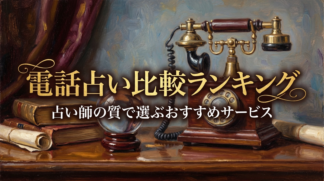 電話占い比較ランキング占い師の質で選ぶおすすめサービス