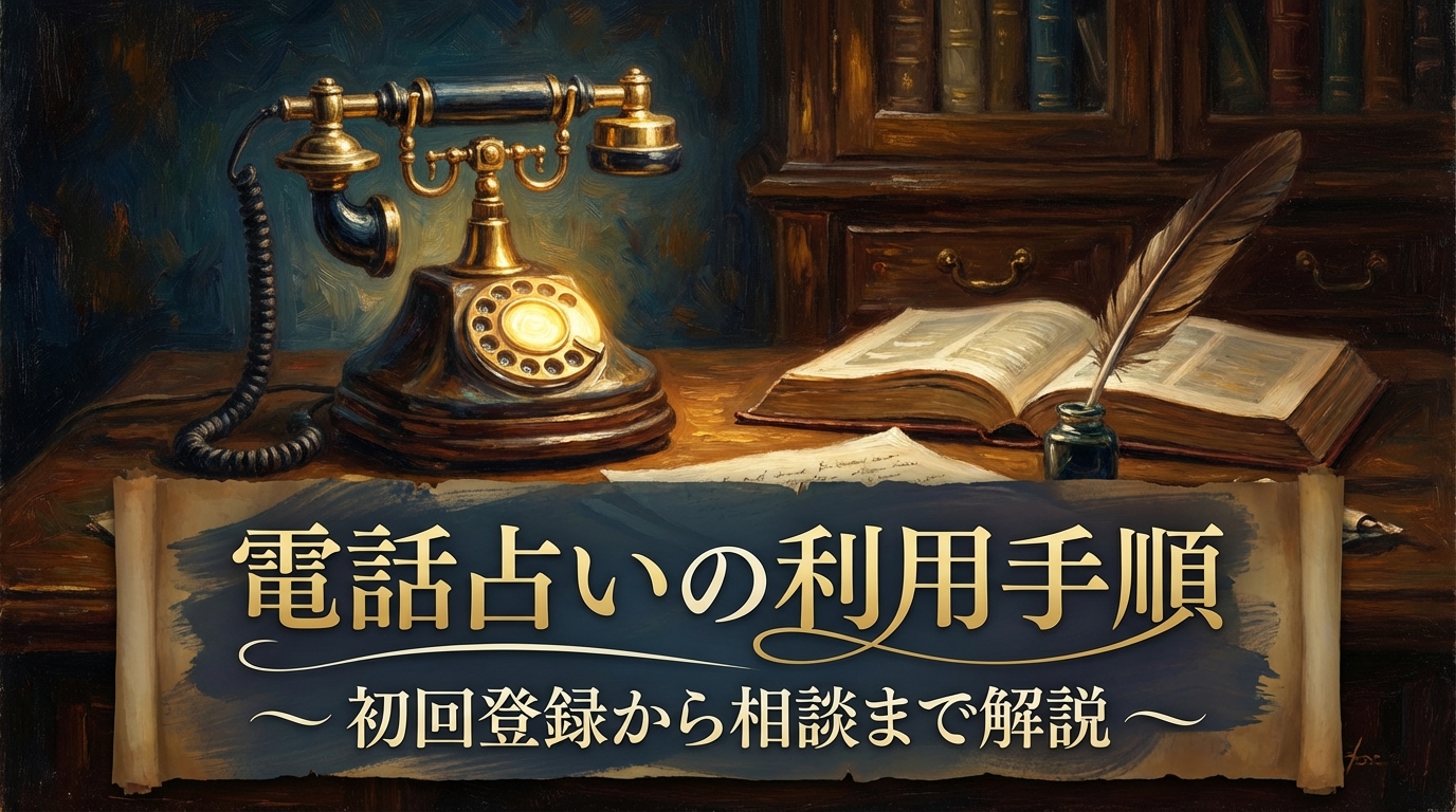 電話占いの利用手順初回登録から相談まで解説