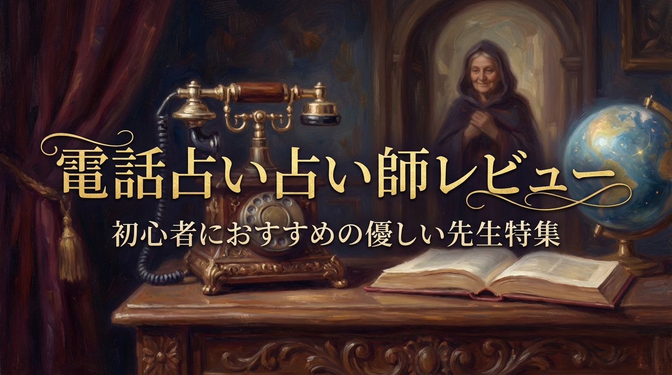電話占い占い師レビュー初心者におすすめの優しい先生特集