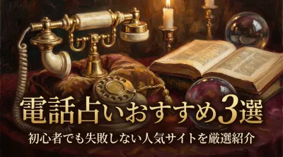 電話占いおすすめ3選初心者でも失敗しない人気サイトを厳選紹介