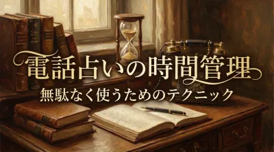 電話占いの時間管理無駄なく使うためのテクニック