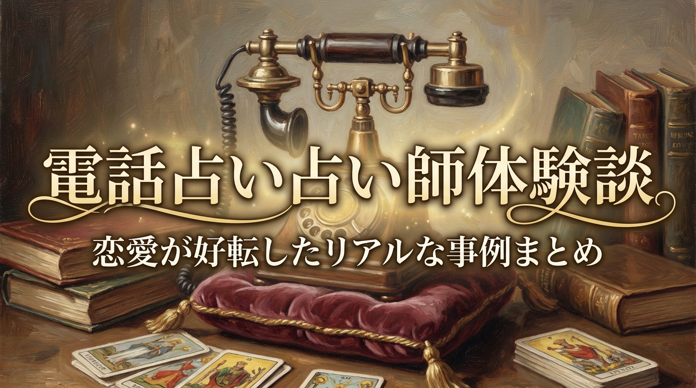 電話占い占い師体験談恋愛が好転したリアルな事例まとめ