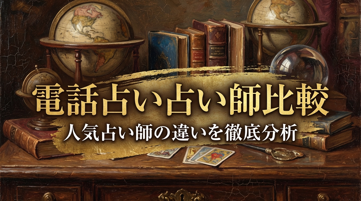 電話占い占い師比較人気占い師の違いを徹底分析