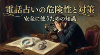 電話占いの危険性と対策安全に使うための知識