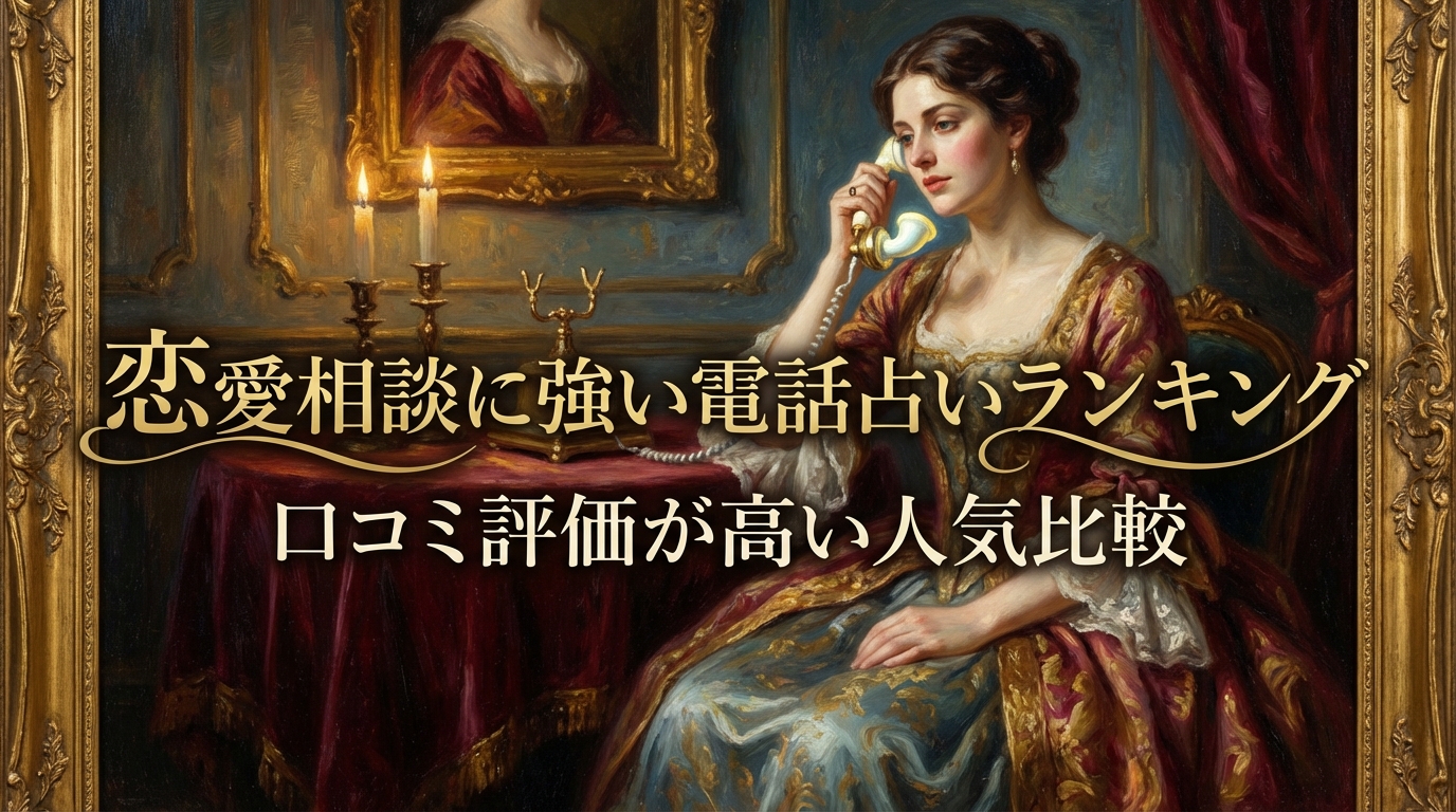 恋愛相談に強い電話占いランキング口コミ評価が高い人気比較