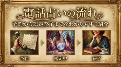 電話占いの流れ予約から鑑定終了までをわかりやすく紹介