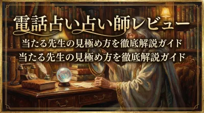 電話占い占い師レビュー当たる先生の見極め方を徹底解説ガイド