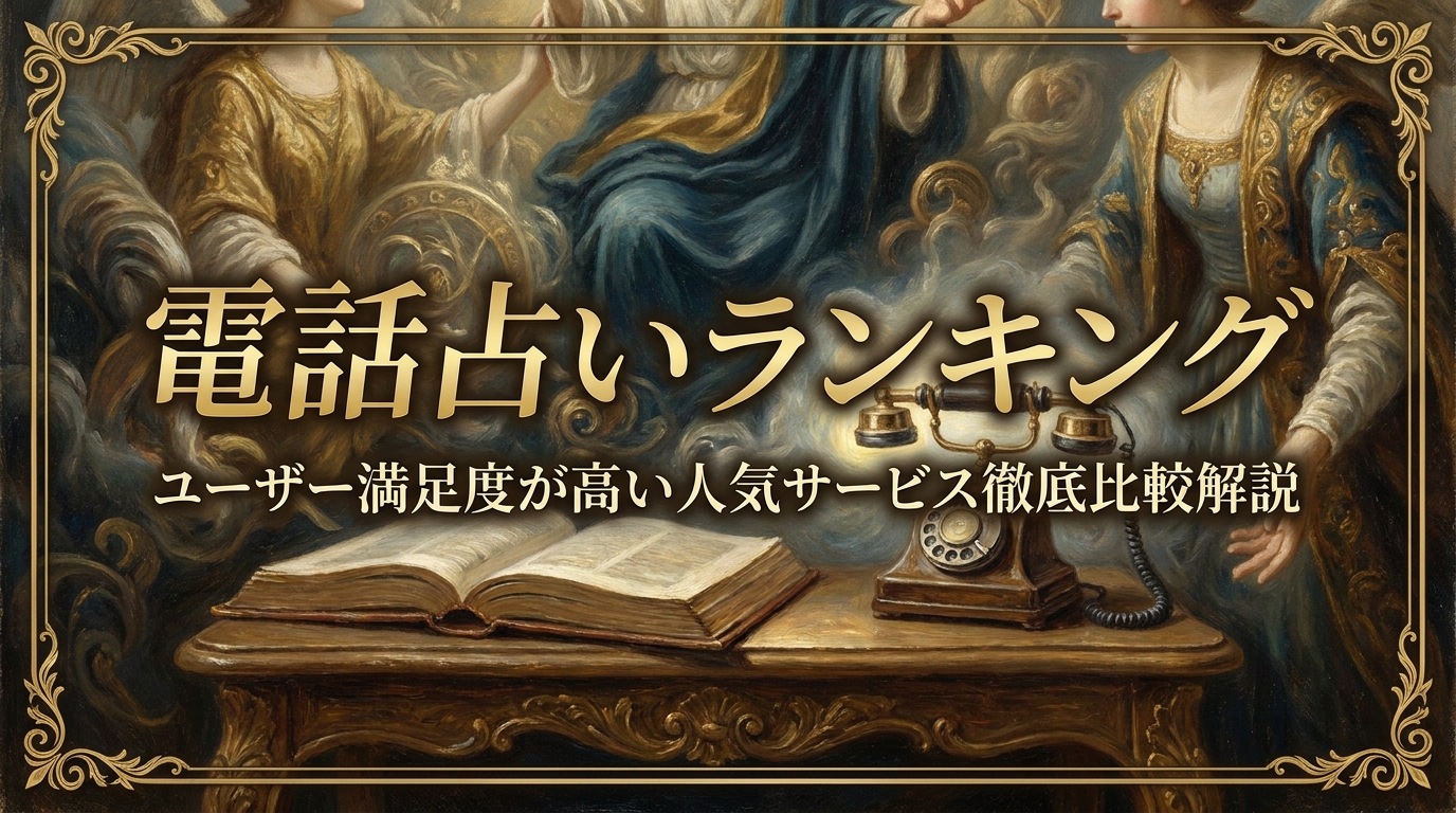 電話占いランキングユーザー満足度が高い人気サービス徹底比較解説