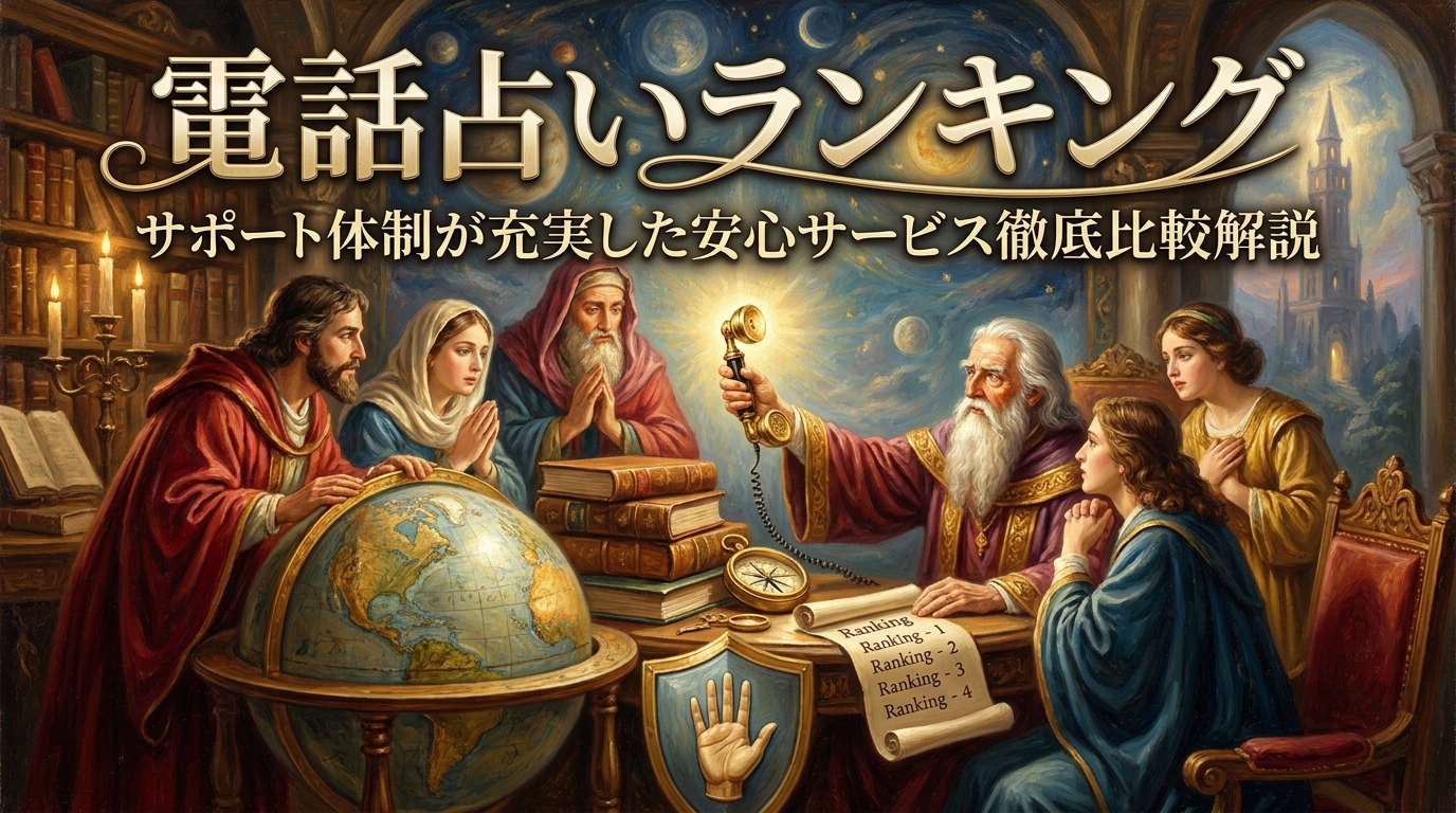 電話占いランキングサポート体制が充実した安心サービス徹底比較解説
