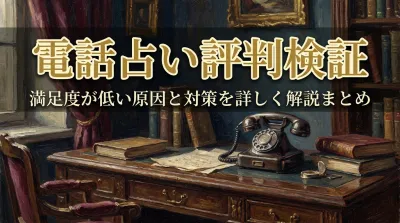 電話占い評判検証満足度が低い原因と対策を詳しく解説まとめ