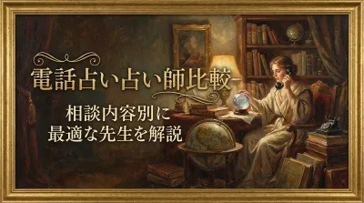 電話占い占い師比較相談内容別に最適な先生を解説