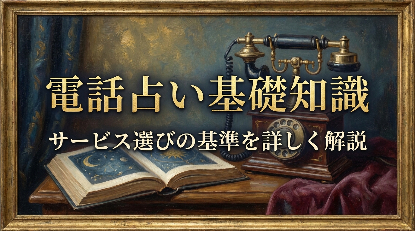 電話占い基礎知識サービス選びの基準を詳しく解説