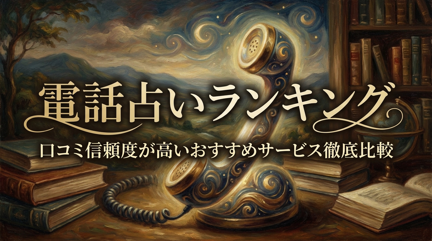 電話占いランキング口コミ信頼度が高いおすすめサービス徹底比較