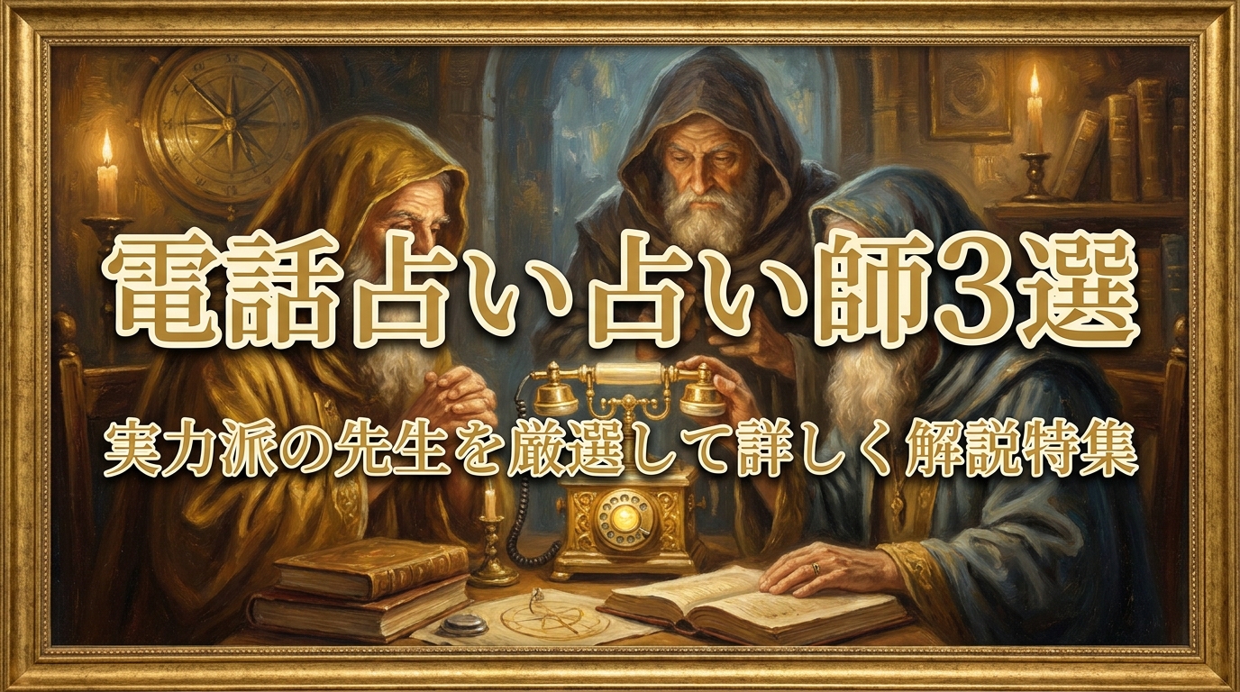 電話占い占い師3選実力派の先生を厳選して詳しく解説特集