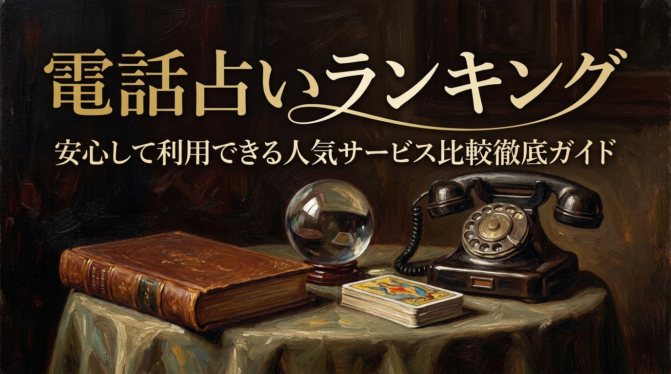 電話占いランキング安心して利用できる人気サービス比較徹底ガイド