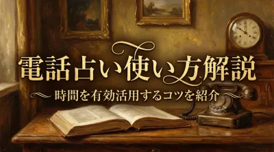 電話占い使い方解説時間を有効活用するコツを紹介