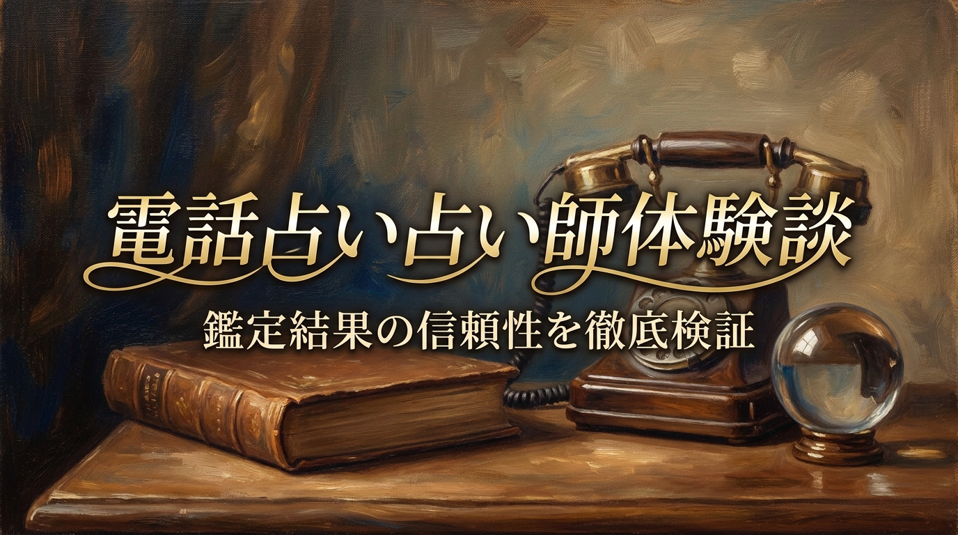 電話占い占い師体験談鑑定結果の信頼性を徹底検証