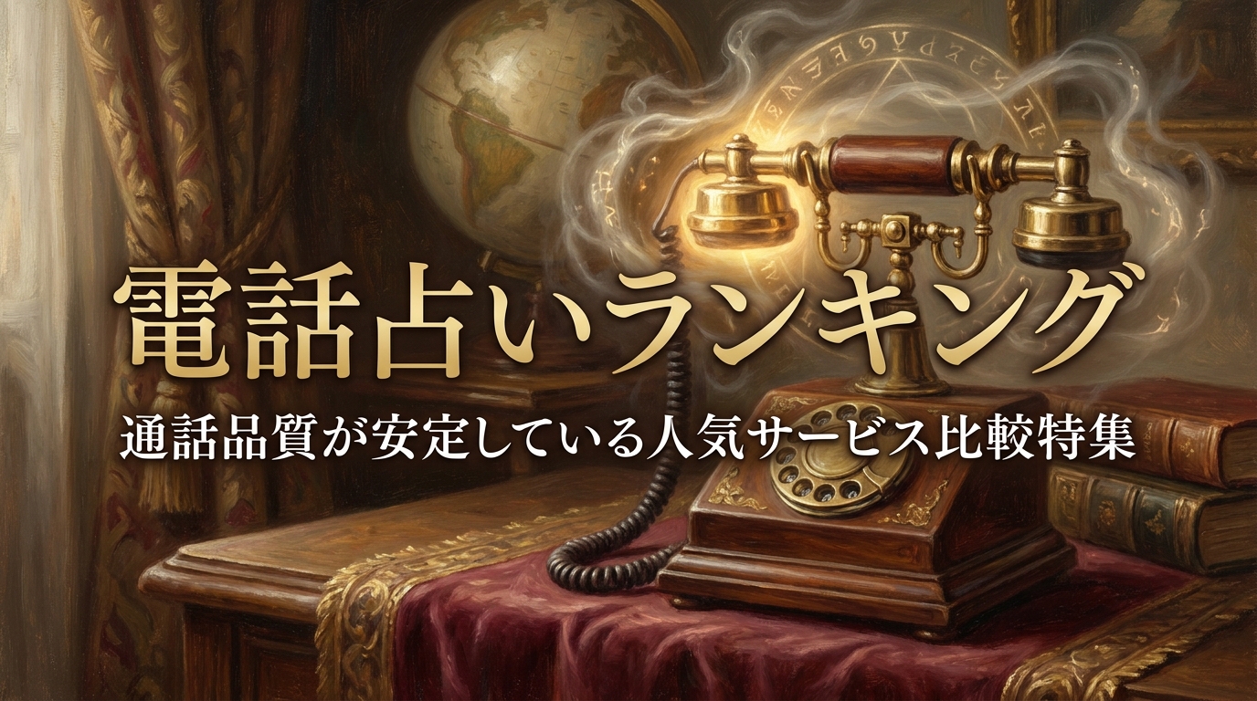 電話占いランキング通話品質が安定している人気サービス比較特集