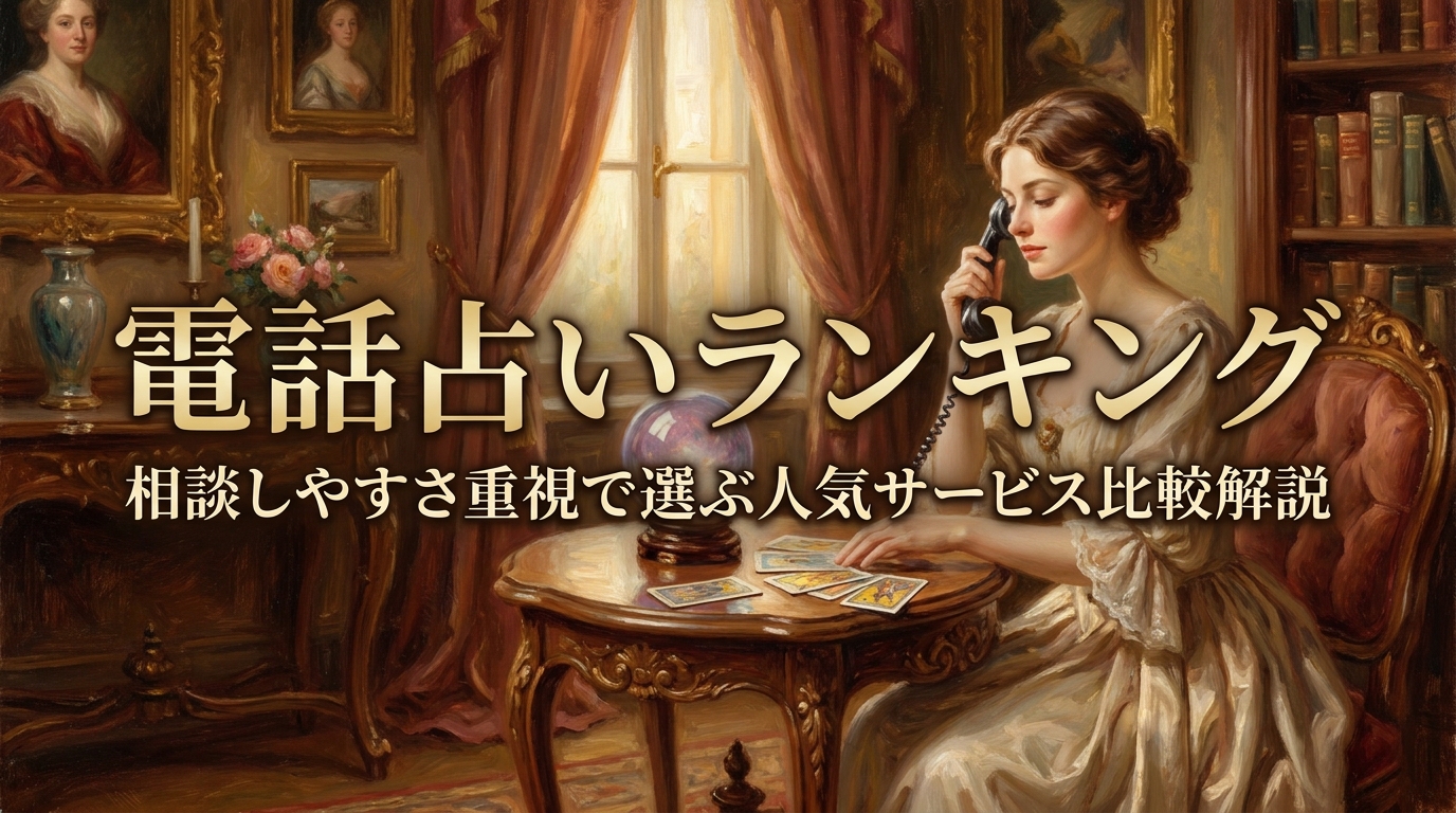 電話占いランキング相談しやすさ重視で選ぶ人気サービス比較解説