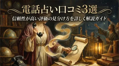 電話占い口コミ3選信頼性が高い評価の見分け方を詳しく解説ガイド